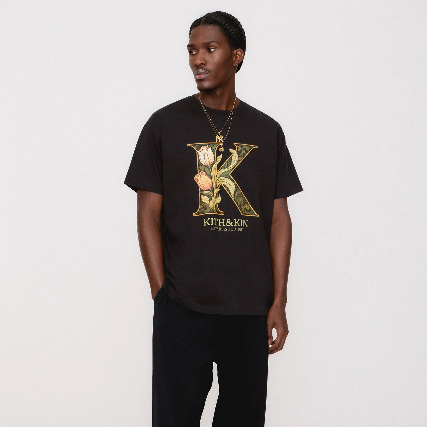 K and K Floral Tshirt